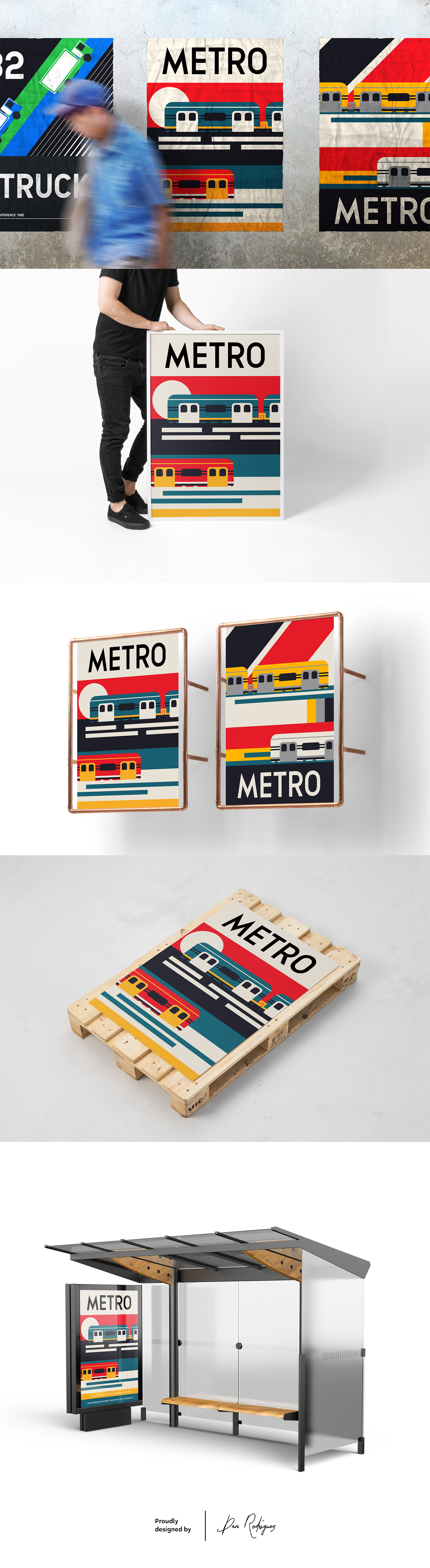 Metro concept proposal design for Hungarian Museum of Transport